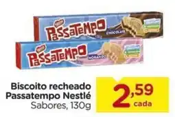 Carrefour Biscoito recheado Passatempo Nestlé Sabores, oferta