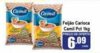 Feijao Carioca Camil pct 1kg