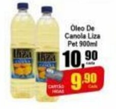 Higa's Supermercado Oleo de Canola Liza pet 900ml oferta
