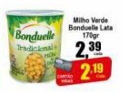 Milho Verde Bonduelle lata 170g