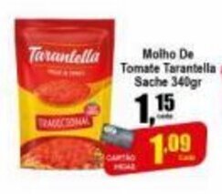 Higa's Supermercado Molho de Tomate tarantella Sache oferta