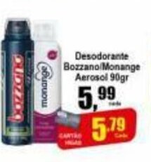 Higa's Supermercado Desodorante Bozzano/ Monange Aerosol 90g oferta