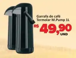 Paulistão Supermercados Garrafa de café Termolar M.Pump oferta