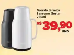 Paulistão Supermercados Garrafa térmica Sanremo Gostar oferta