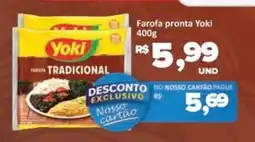 Paulistão Supermercados Farofa pronta Yoki oferta
