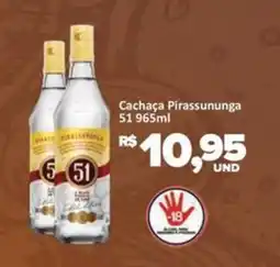 Paulistão Supermercados Cachaça Pirassununga 51 oferta
