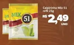 Paulistão Supermercados Caipirinha Mix 51 refil oferta