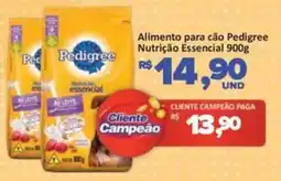 Paulistão Supermercados Alimento para cão Pedigree Nutrição Essencial oferta