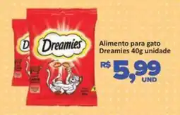 Paulistão Supermercados Alimento para gato Dreamies unidade oferta