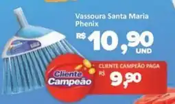 Paulistão Supermercados Vassoura Santa Maria Phenix oferta