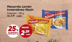 Dia Macarrão Lamén Instantâneo Nissin oferta