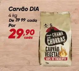 Dia Carvão DIA oferta