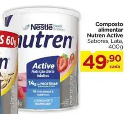 Carrefour Composto alimentar Nutren Active Sabores, Lata, oferta