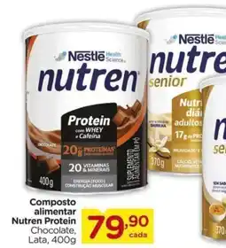 Carrefour Composto alimentar Nutren Protein Chocolate, Lata, oferta
