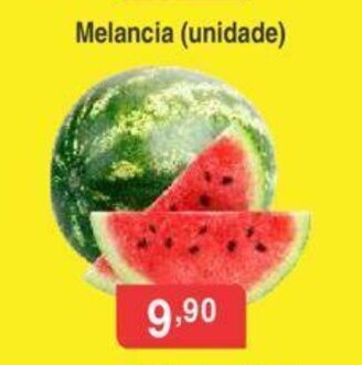 Calvo Atacadista Melancia unidadde oferta