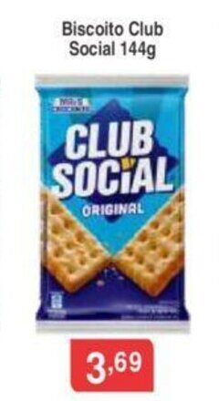 Biscoito Club Social 144g