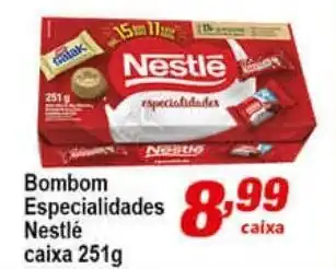 Ricoy Supermercados Bombom Especialidades Nestle Cx 251g oferta