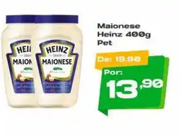 Del Moro Supermercados Maionese Heinz 400g Pet oferta