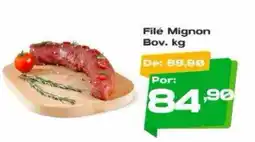 Del Moro Supermercados Filé Mignon Bov. kg oferta