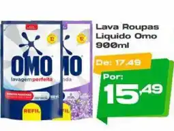 Del Moro Supermercados Lava Roupas Liquido Omo 900ml oferta