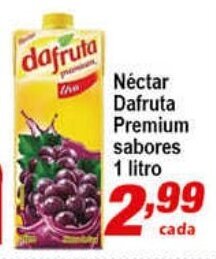 Ricoy Supermercados Nectar Dafruta Premium sabores 1L oferta