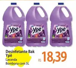 Atacadão Desinfetante Bak Ypê Lavanda oferta