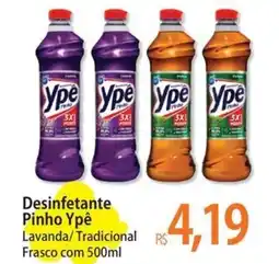 Atacadão Desinfetante Pinho Ypê oferta