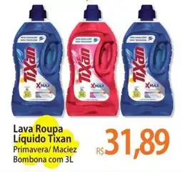 Atacadão Lava Roupa Líquido Tixan Primavera/Maciez Bombona oferta