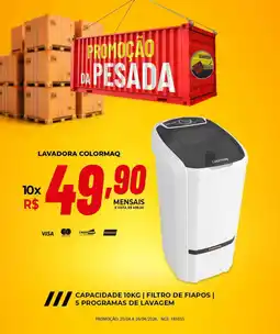 Armazém Paraíba Lavadora colormaq oferta