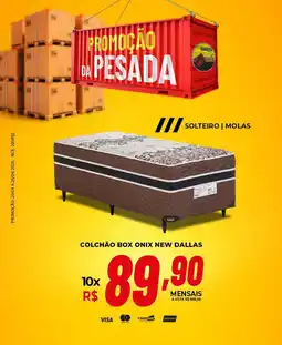 Armazém Paraíba Colchão box onix new dallas oferta