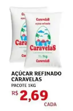 Assaí Atacadista Açúcar refinado caravelas pacote oferta