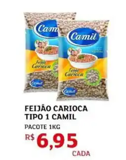 Assaí Atacadista Feijão carioca tipo 1 camil pacote oferta