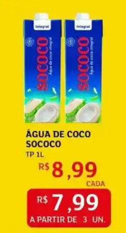 Assaí Atacadista Água de coco sococo tp oferta