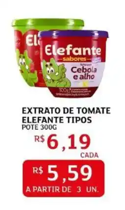 Assaí Atacadista Extrato de tomate elefante tipos pote oferta
