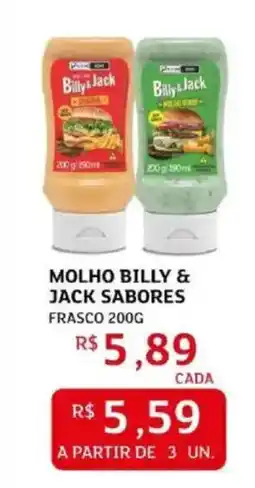 Assaí Atacadista Molho billy & jack sabores frasco oferta