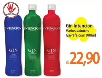 Gin Intencion Vários sabores Garrafa