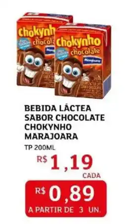 Assaí Atacadista Bebida láctea sabor chocolate chokynho marajoara oferta