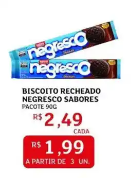 Assaí Atacadista Biscoito recheado negresco sabores pacote oferta