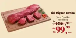 Supermercados Mateus Filé Mignon Bovino Sem Cordão oferta