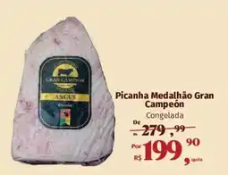Supermercados Mateus Picanha Medalhão Gran Campeón Congelada oferta