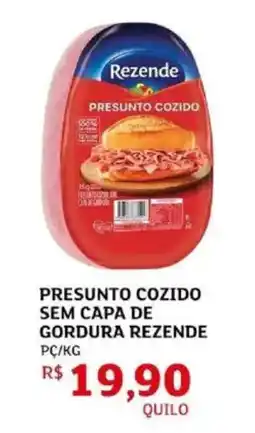 Assaí Atacadista Presunto cozido sem capa de gordura rezende oferta