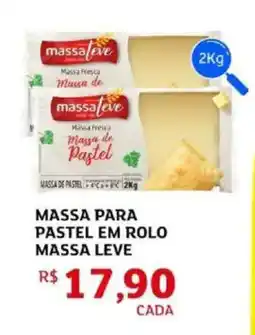 Assaí Atacadista Massa para pastel em rolo massa leve oferta