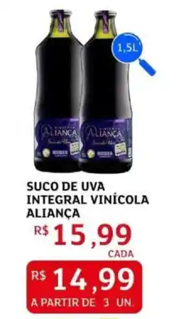Assaí Atacadista Suco de uva integral vinícola aliança oferta
