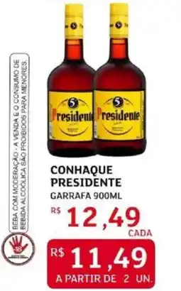 Assaí Atacadista Conhaque presidente garrafa oferta