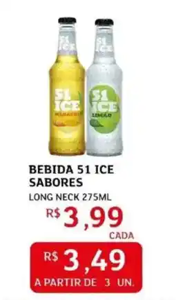 Assaí Atacadista Bebida 51 ice sabores long neck oferta