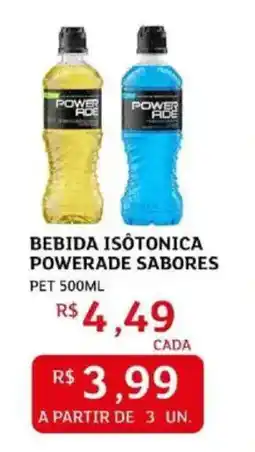 Assaí Atacadista Bebida isotonica powerade sabores oferta