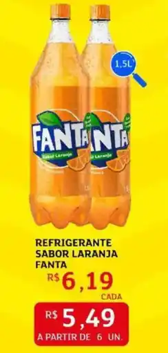 Assaí Atacadista Refrigerante sabor laranja fanta oferta