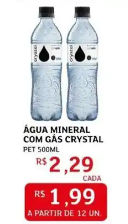 Assaí Atacadista Água mineral com gás crystal pet oferta