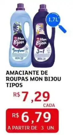 Assaí Atacadista Amaciante de roupas mon bijou tipos oferta