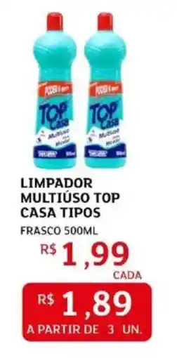Assaí Atacadista Limpador multiuso top casa tipos frasco oferta